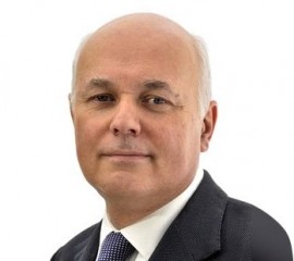 Iain Duncan Smith, defeated in court (picture Department for Work and Pensions)