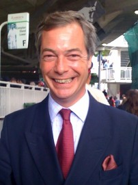 Nigel Farage MEP, leader of UKIP and not a racist (picture Dweller)