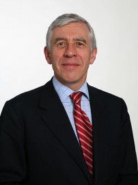 Jack Straw, man of action (picture Ministry of Justice)