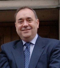 Alex Salmond, first minister of Scotland
